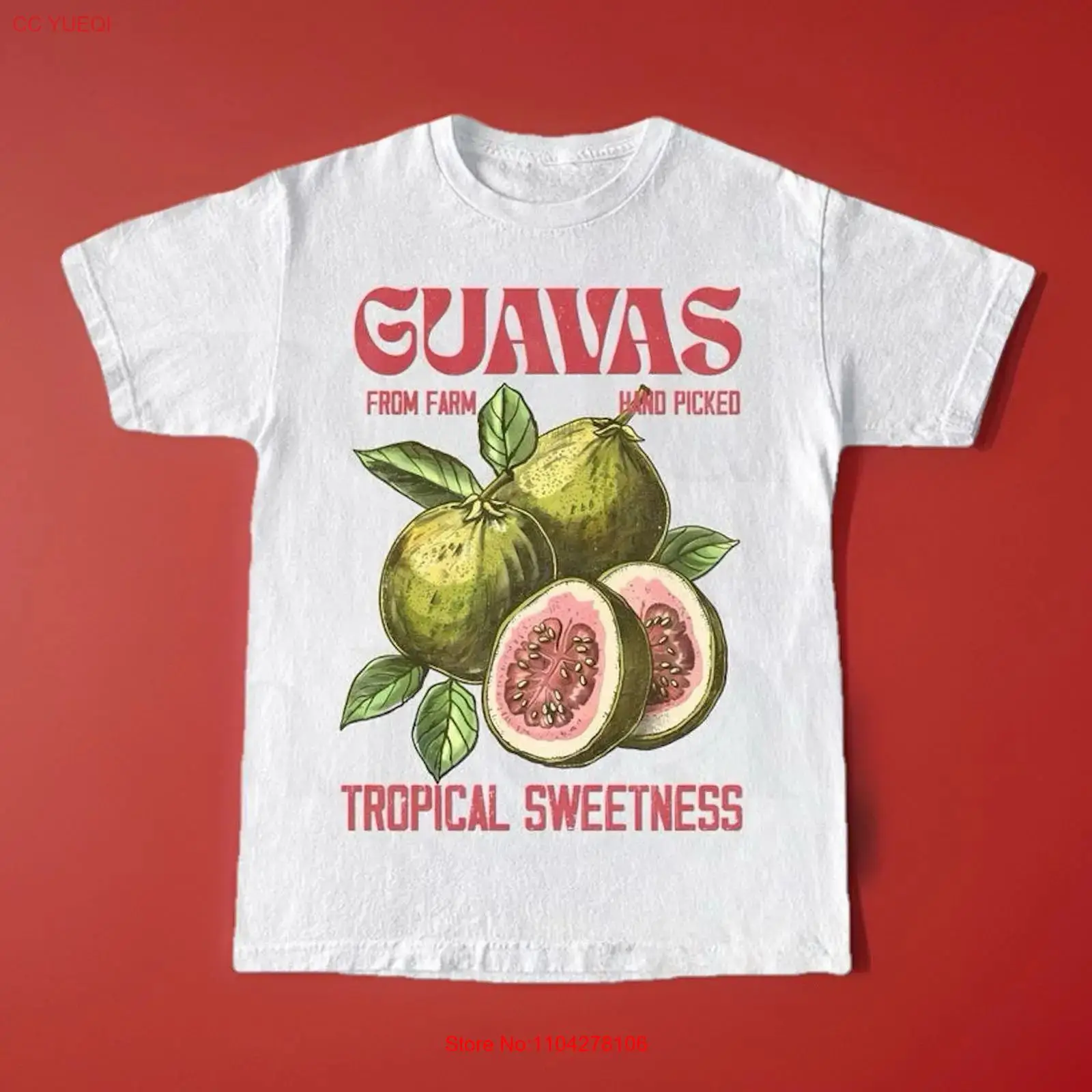 Commercial Printing And Design - Guavas Retro Ticari Tişört Yeni S