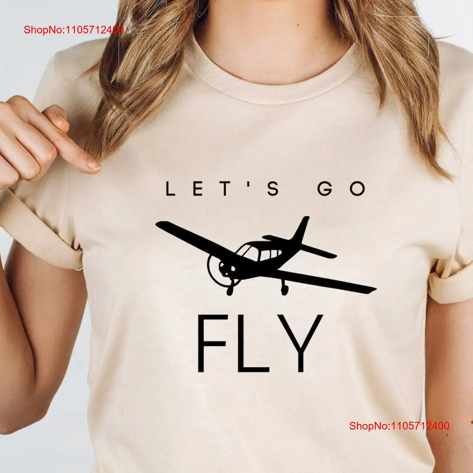 Commercial Printing And Design - Lets Go Fly Düşük Kanatlı Uçak