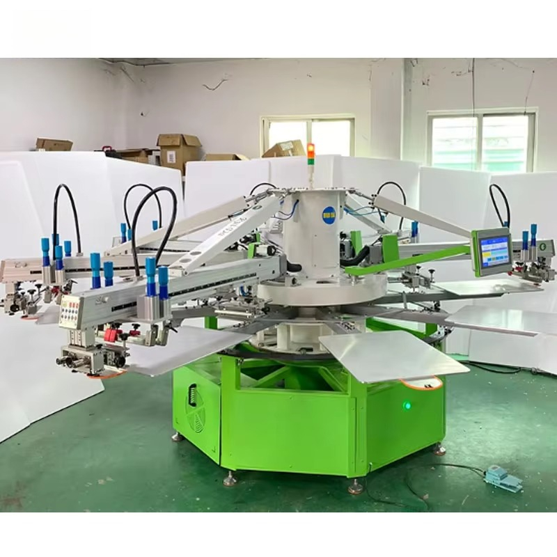 Flash Dryer Screen Print - Yeni Gelen Otomatik 6 Renkli 8