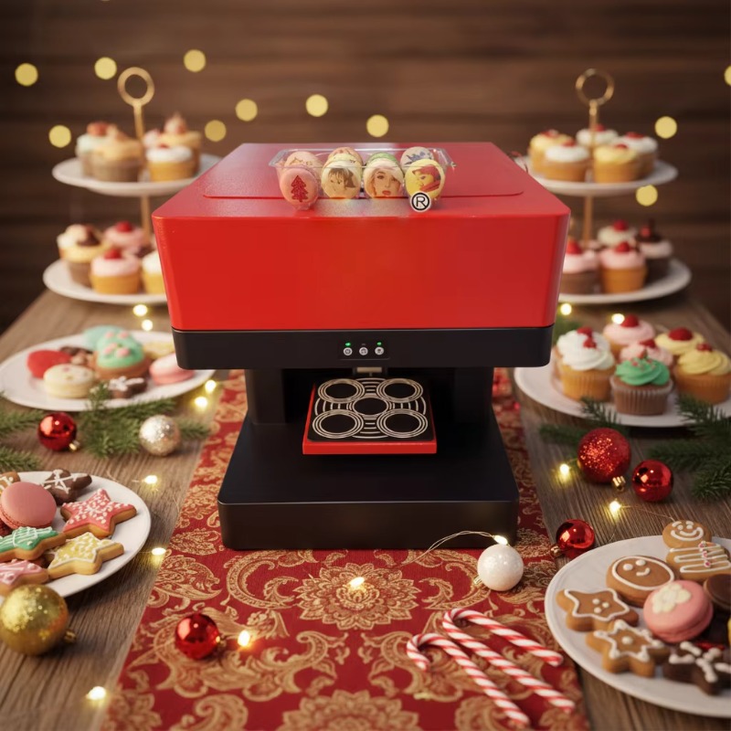 3D Printing Commercial Use - Çok Fonksiyonlu 3D Kahve Pizza Yazıcısı