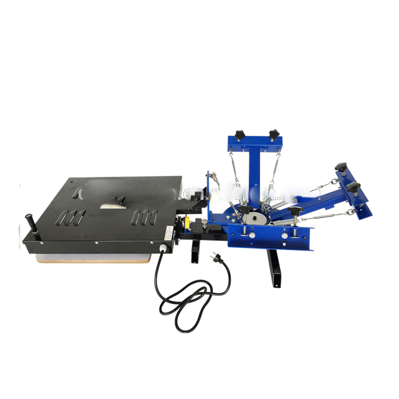 Flash Dryer Screen Print - Döner Mini 3 Renk 1 İstasyonlu