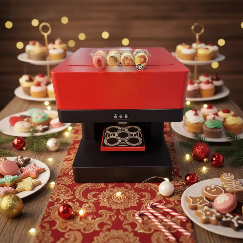 3D Printing Commercial Use - Çok Fonksiyonlu 3D Kahve Pizza Yazıcısı