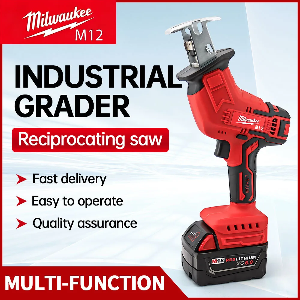 Milwaukee Drill Sawzall - Milwaukee M12 18V Akülü Fırçasız Testere