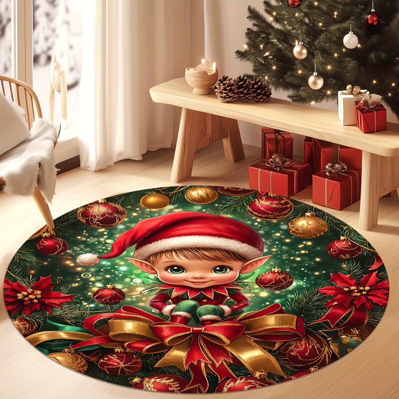 Noel Baba Hediyesi Yuvarlak Ha - Commercial Window Printing incelemesi ve fiyatı