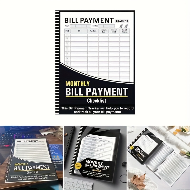 Aylık Fatura Ödeme Planı Defte - Commercial Printing Books incelemesi ve fiyatı