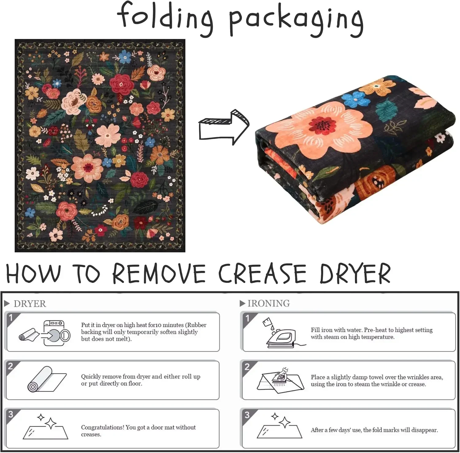 Koridor Koşucu Halı Hayvan Çiç - Commercial Printing Online incelemesi ve fiyatı