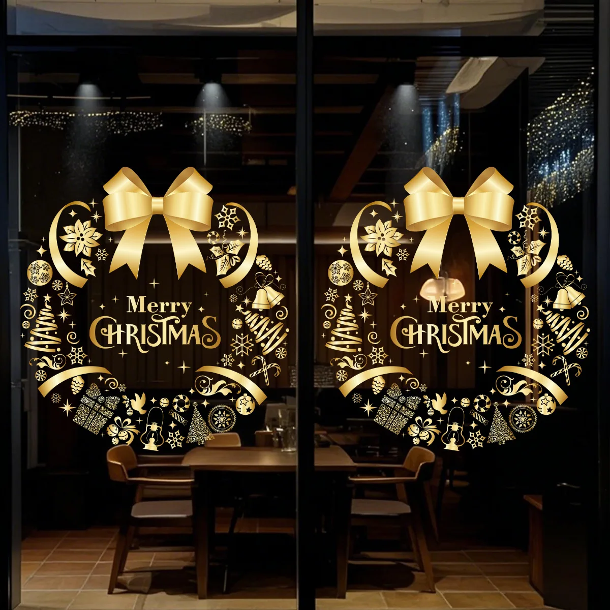 1 adet Noel Atmosferi Çıkartma - Commercial Window Printing incelemesi ve fiyatı
