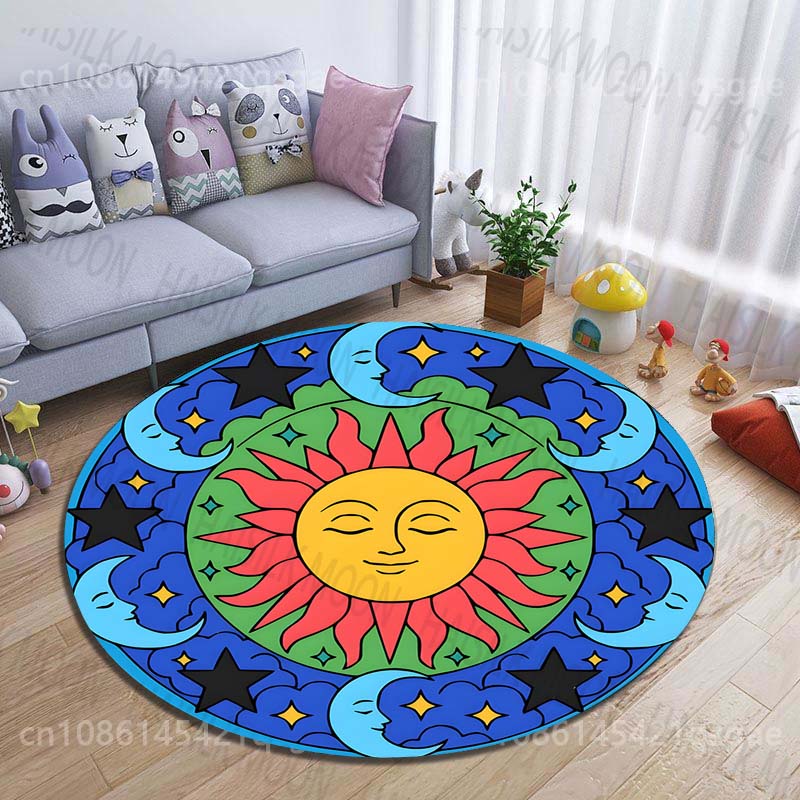 Renkli güneş, ay ve yıldız des - Commercial Printing And Design incelemesi ve fiyatı