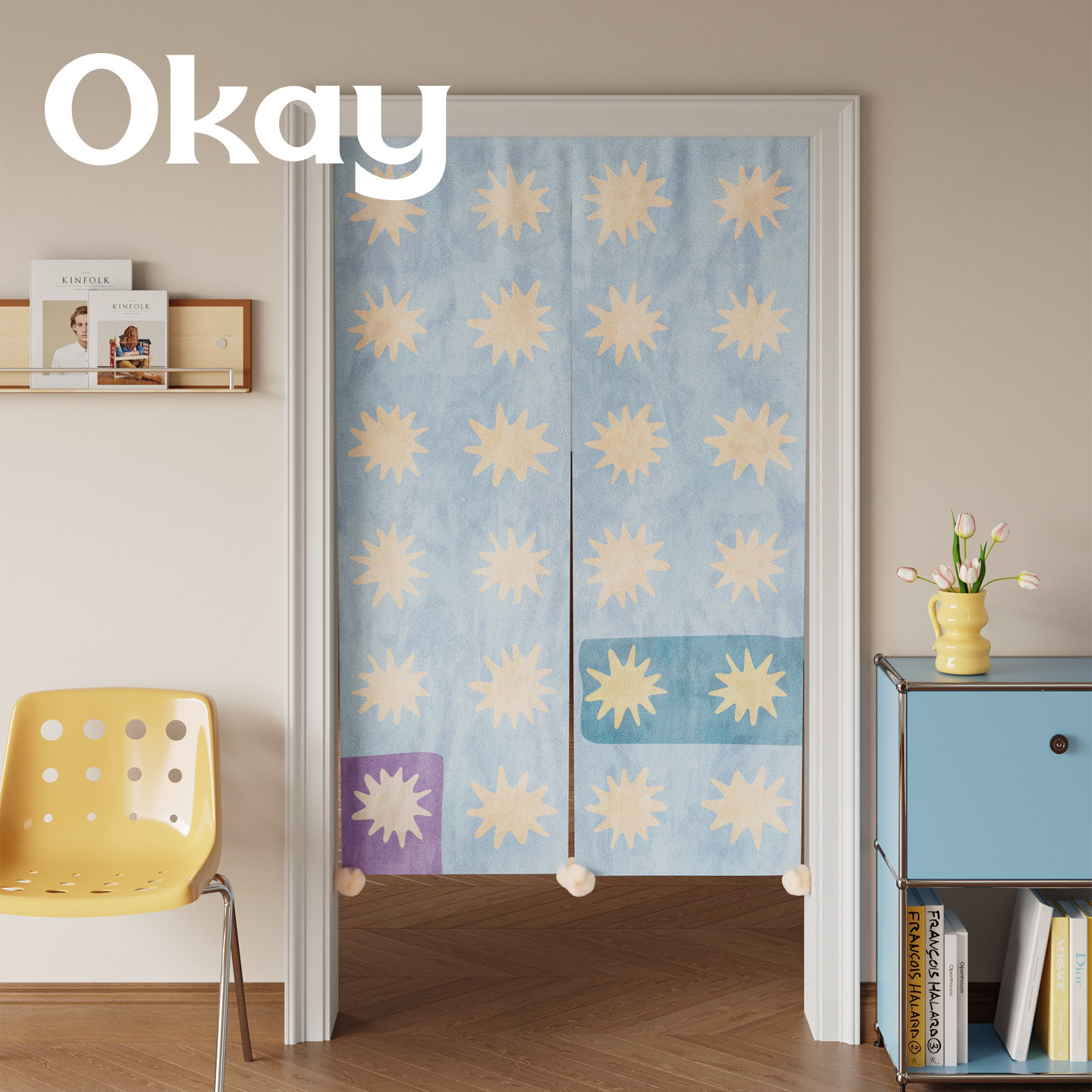 VIKAMA Açık Mavi El Yapımı Nor - Commercial Window Printing incelemesi ve fiyatı