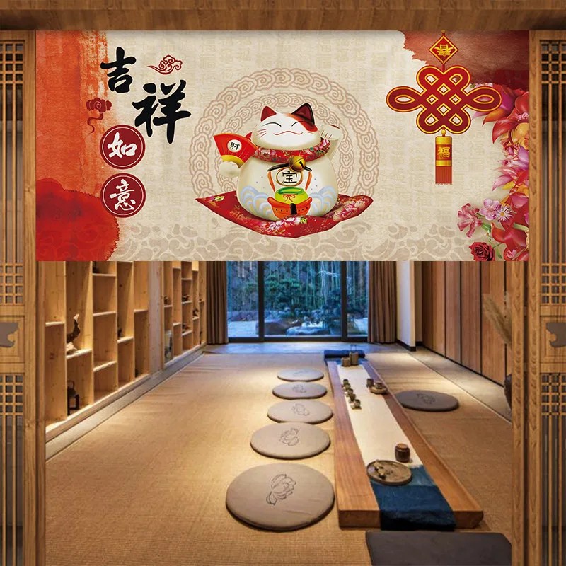VIKAMA Japon Fuji Kimono Noren - Commercial Window Printing incelemesi ve fiyatı