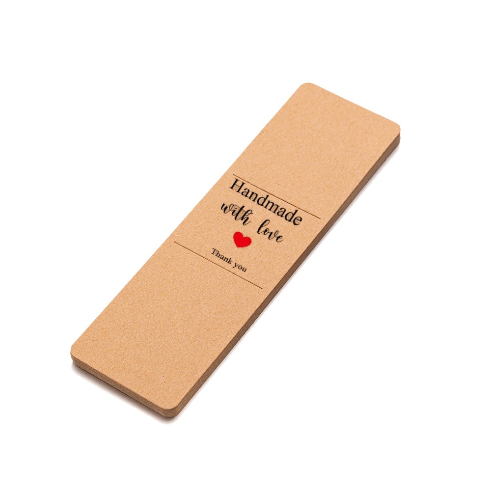 10/30/50 adet 4.5x15 cm Kraft  - Commercial Printing Books incelemesi ve fiyatı